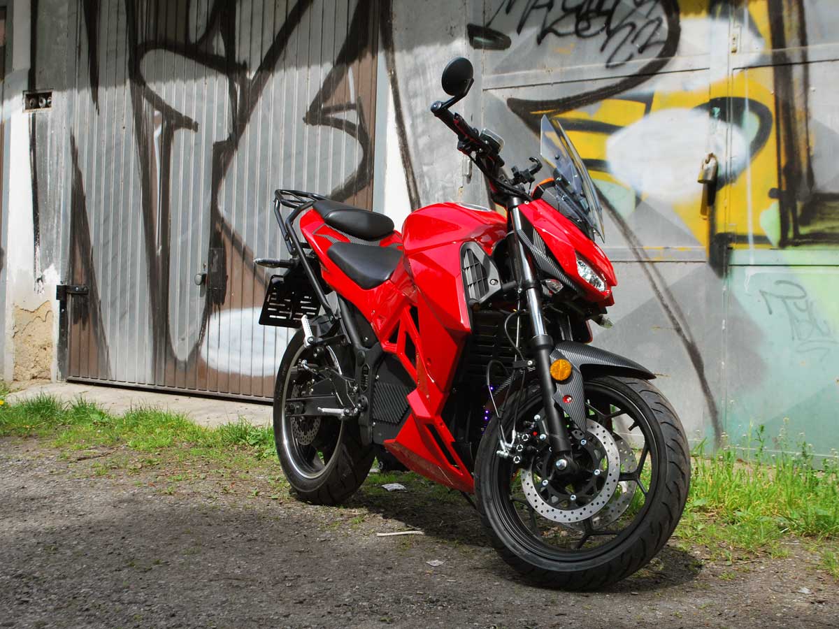 electric motorcycle sales in Prague