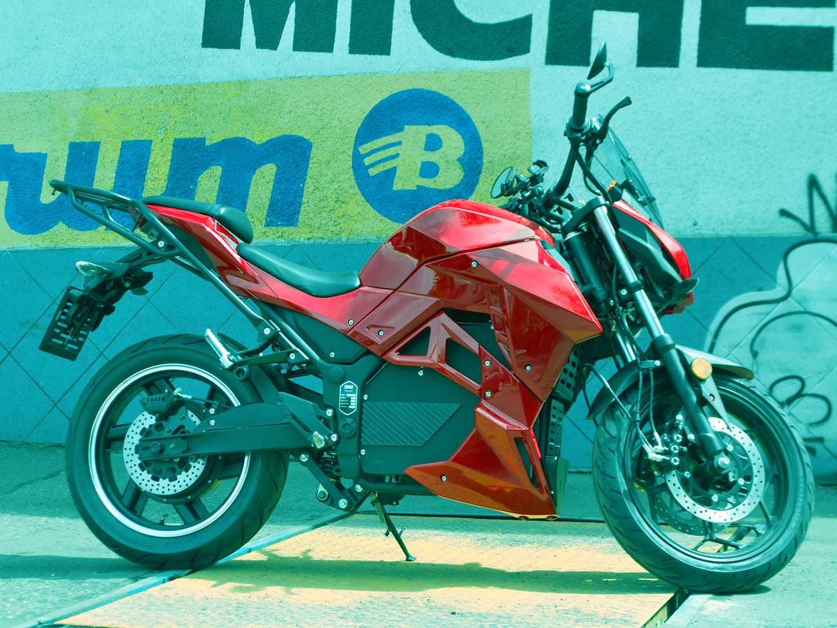 electric motorbike sales in Prague