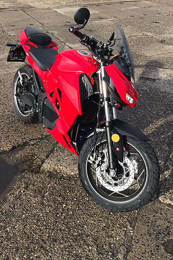 Sale of electric motorcycle DEVS 601-02 #9