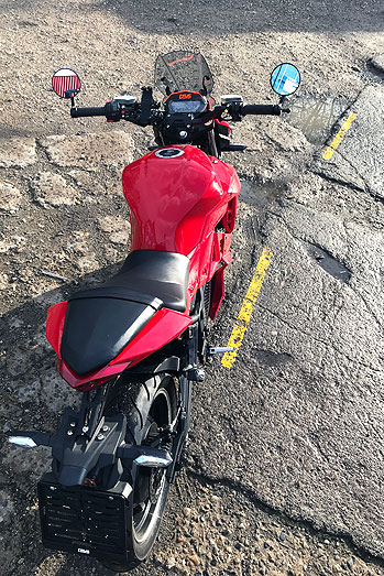 Sale of electric motorcycle DEVS 601-02 #9