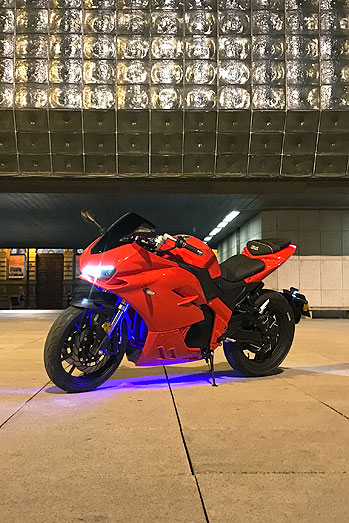 Sale of electric motorcycle DEVS 701 #4