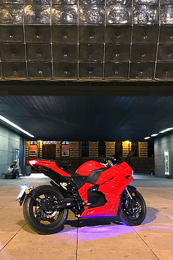 Sale of electric motorcycle DEVS 701 #4