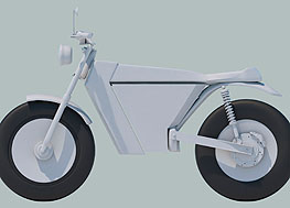 electric not-naked naked bike