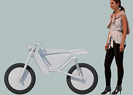 electric not-naked naked bike