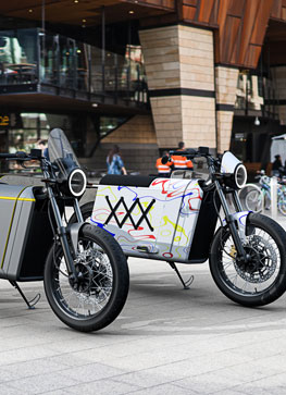 electric cubfighter moped